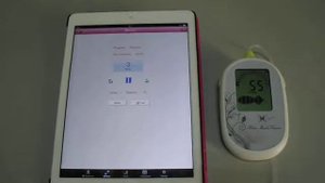XFT 0010C pelvic muscle trainer operate with KEGEL APP Mode 2 带字幕版 20140904