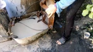 Грейфер для чистки колодца самодельный 3