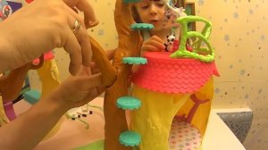 Энчатималс зачарованные животные распаковка и обзор домика . Enchantimals