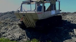 Вездеход Пионер покоряет неземной ландшафт