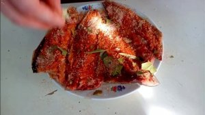 СКУМБРИЯ В МОРОЗИЛКЕ (МУРМАНСКОЕ САЛО) ещё одна отличная и быстрая в приготовлении рыбная закуска!