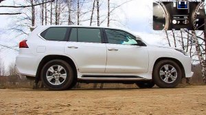 Lexus LX450d (2016): Гидропневматическая подвеска