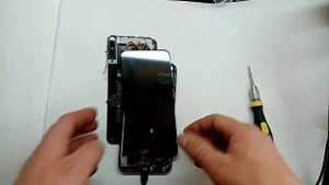 Honor 9c замена разъёма зарядки и разбитого дисплея.
