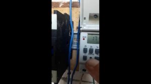 Насос подкачки воды и настройка реле времени на включение и отключение. Таймер РЭ - 15.