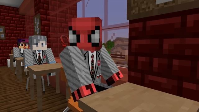 KIZIL KURT ADAM OKULUNA BAŞLADIM!?? - Minecraft смотреть онлайн