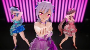 [MMD Music Video] Ganyu, Hutao, Koku Harede - Hurly Burly