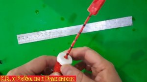 Самозасекающий поплавок своими руками.Чудо поплавок СССР. Самодельный самоподсекающий поплавок СССР