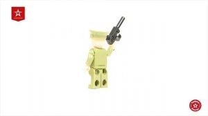 Конструктор "ТАНК Т-34" АРМИИ РОССИИ, анимированная сборка