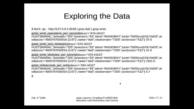 Graphing FreeBSD Disk Utilization With Prometheus Writing A Prometheus Gstat_exporter