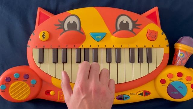 HOW TO PLAY GIGACHAD MEME SUPER EASY ON A CAT PIANO смотреть онлайн