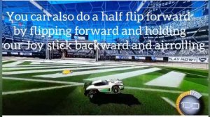 How to Half Flip | Rocket League Tutorial