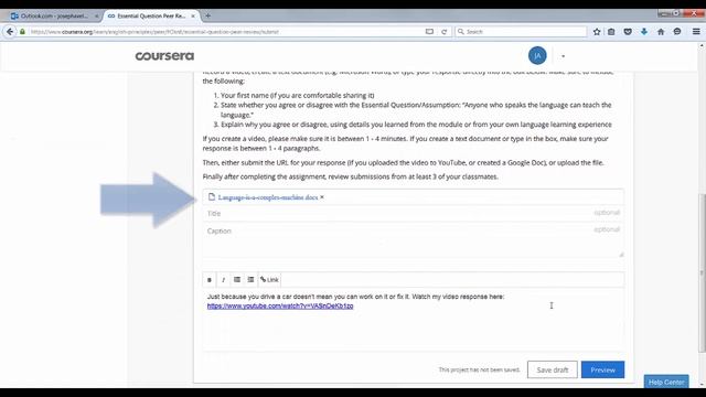 Peer Review Submission in Coursera смотреть онлайн