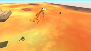 Challenge Jumping Over Spikes - Animal Revolt Battle Simulator