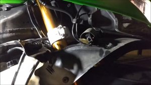 Замена антифриза на мотоцикле Кавасаки ZX6R (Kawasaki ZX636)