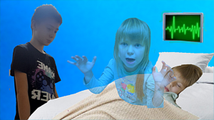 МЛАДШАЯ СЕСТРА Стала ПРИЗРАКОМ на 24 Часа !