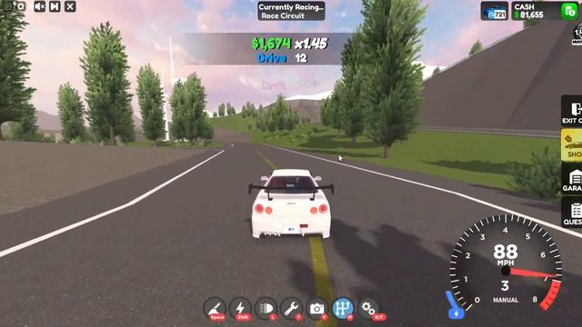 DriveWorld Touge R34 (Roblox DriveWorld Beta)