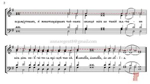 ВИДЕХОМ СВЕТ ИСТИННЫЙ Киевский распев - Сопрановая партия