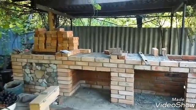 Как построить барбекю своими руками смотреть онлайн