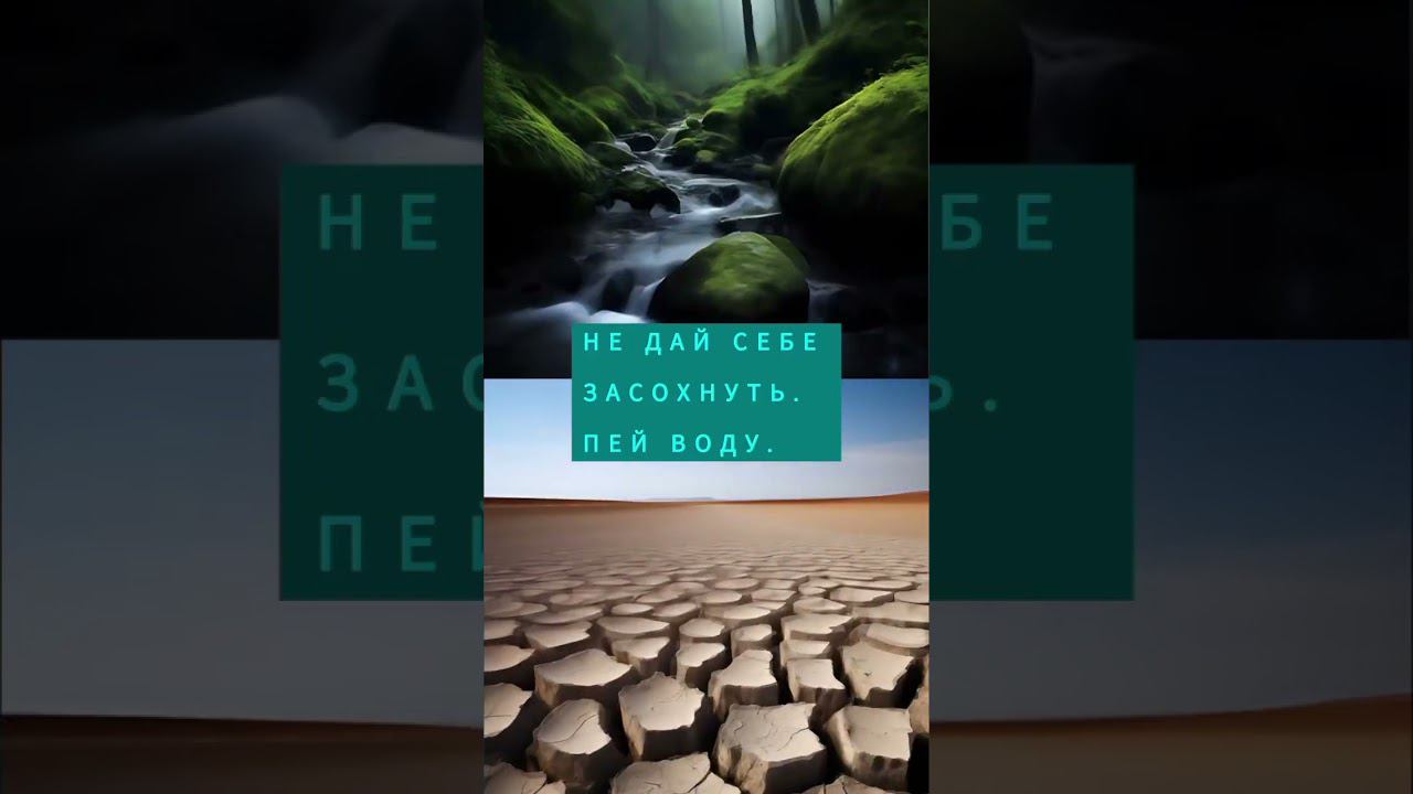 Высыхание-это гибель. Пейте воду каждый день. #буграирина #здоровоетело #жизньбезболи #водаэтожизнь