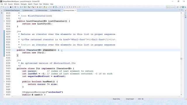Iterator Design Pattern Examples in JDK ? || Design Pattern Interview Question смотреть онлайн