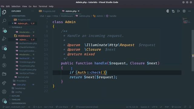 #04 - دورة ﻻرافيل 7 - المصادقة المتعددة - Multiple authentication [الطريقة الثانية] смотреть онлайн