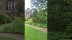 Двор музея сестер Бронте, Хоуорт.