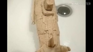 Подводная лодка типа Акула из пластилина