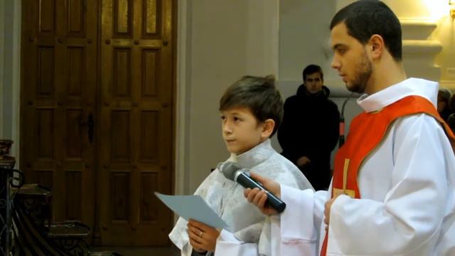 Нові лектори і міністрант в нашій парафії. 14.12.2013 смотреть онлайн