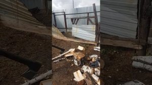 Тест топора-колуна Pobedit Thor. Челябинск.