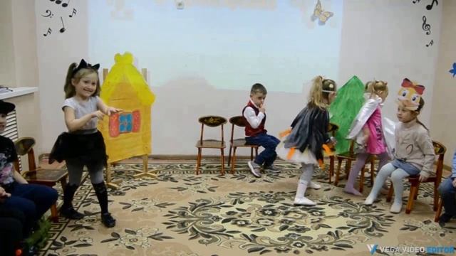 Театрализованное представление сказки С.С.Прокофьева "Петя и волк" 2022 г. смотреть онлайн