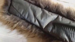 Разбираем меховой воротник из енота. Что внутри? Часть 8