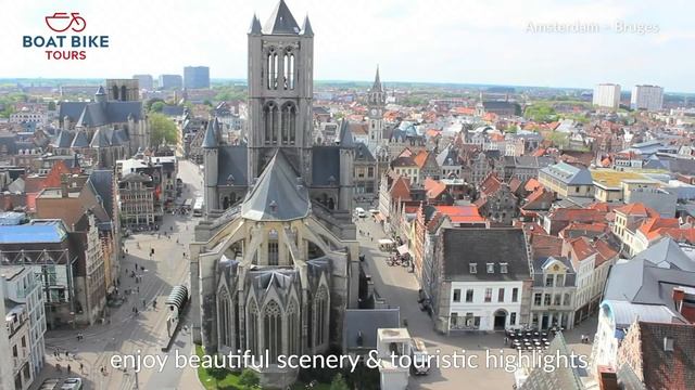 Amsterdam-Bruges | Boat Bike Tours смотреть онлайн