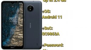 Nokia C20 TA 1352 Flash Firmware File Free Download