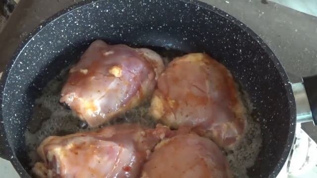 Жареные окорочка на сковороде Как приготовит вкусно и быстро. Супер!!!