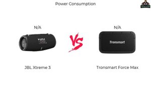 JBL Xtreme 3 vs Tronsmart Force Max Comparison