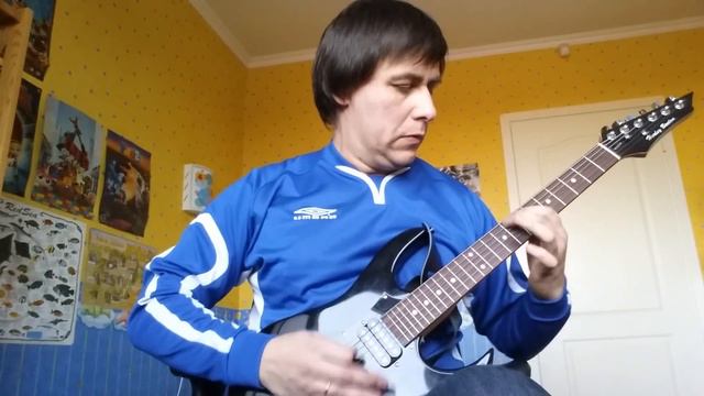 Купил сыну гитару... Решил сам попробовать :) смотреть онлайн