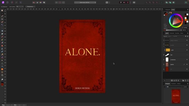 Create an EPIC Book Cover using Affinity Photo