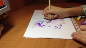 Как нарисовать принцессу Каденс