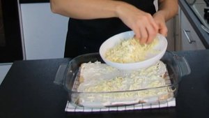 Что можно приготовить из хлеба. Быстрое , вкусное блюдо. Запеканка - сэндвич. Рецепты Алины.