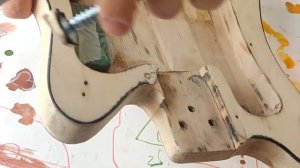 4К Реставрация советской электрогитары "Стелла" .ч9 "Финишная лифовка"