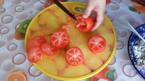 Фаршированные помидоры. Праздничная закуска