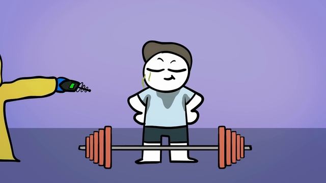 Неловкие ситуации и странные люди в качалке... (Анимация)
