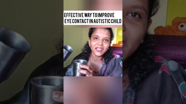 #How to develop eye contact in autistic child#occupationaltherapy #ytshort#youtubeshortindia