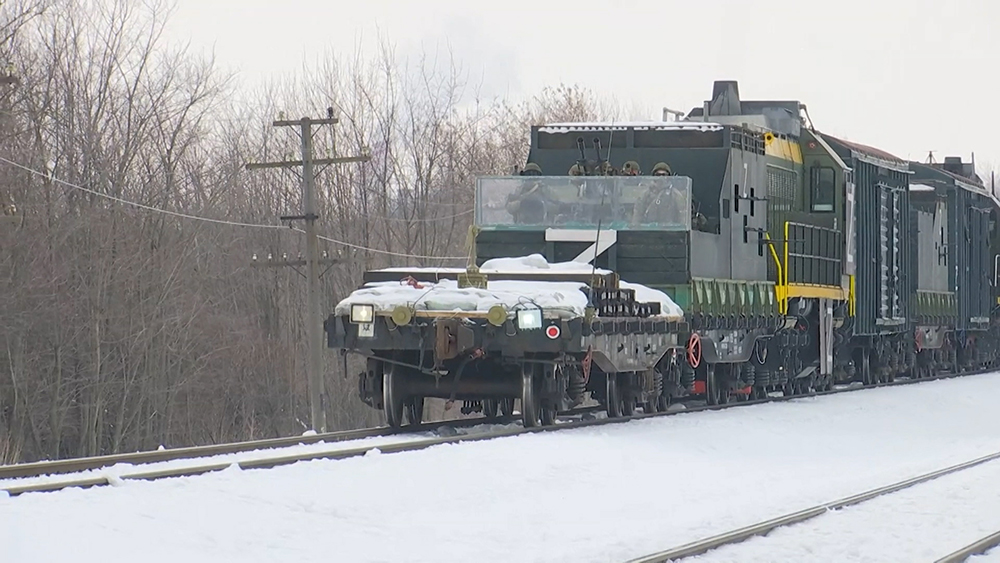 Бронепоезд "Волга" несет круглосуточное дежурство в зоне СВО / События на ТВЦ