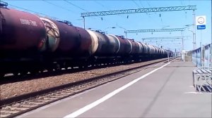 Электровоз ВЛ80с-0874 и ВЛ80с-2570 на ст.Шаблиевская