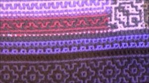 Анонс МК. Обзор готового пледа. Филейный жаккард крючком.