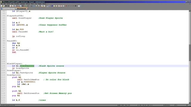 KeyControl Reading on the ZX Spectrum - Simple Z80 Assembly Lesson S12 смотреть онлайн