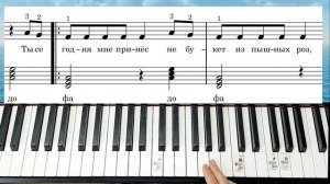 Ландыши на ПИАНИНО Фельцман Шлягер За Вечер Легко Просто Полный Разбор + НОТЫ?