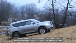 LEXUS GX 470 VS NISSAN PATROL Y 62  КРУТОЙ ПОДЪЕМ В ГОРУ НА ЗИМНЕЙ РЕЗИНЕ. ПОНЕСЛО С ГОРЫ.