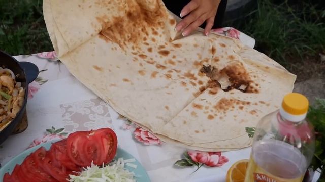 Кабачки в лаваше. Цыганка готовит. смотреть онлайн